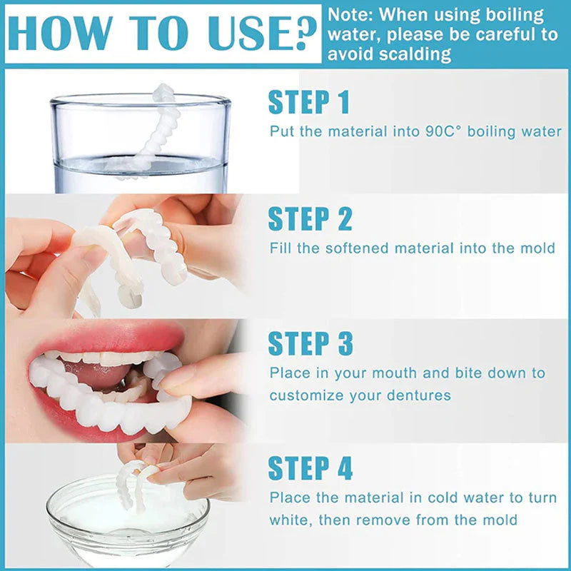 Snap On Braces | Special Teeth whitening Cover