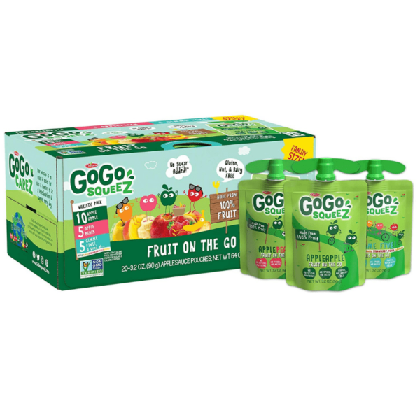 GoGo squeeZ Applesauce, Variety Pack