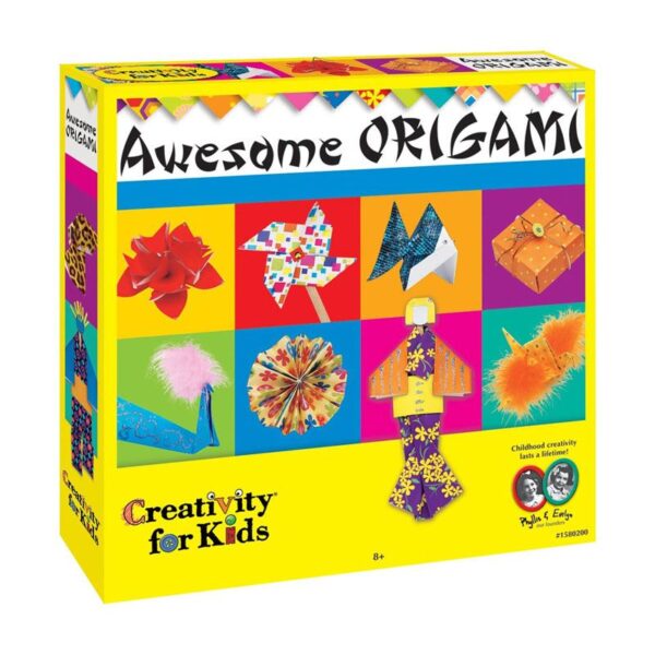 Creativity for Kids F901580 West Design Junior Selection Awesome Origami Large Kit, Multi-Color