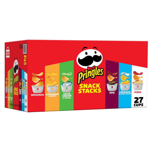 Pringles Snack Stacks Potato Crisps Chips