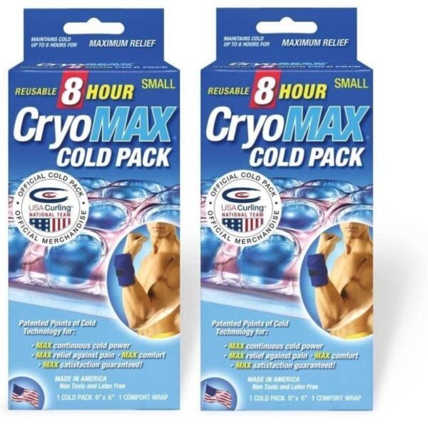 CryoMAX Cold Pack, Reusable, 8 Hour Cold Therapy Ice Pack