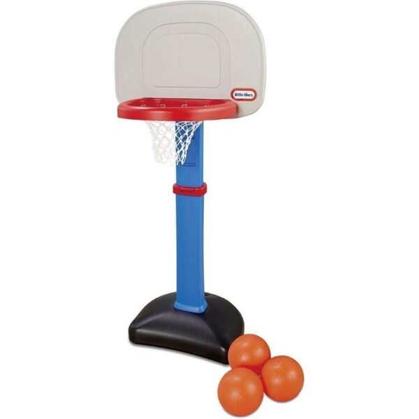 Little Tikes Easy Score Basketball Set, Blue, 3 Balls